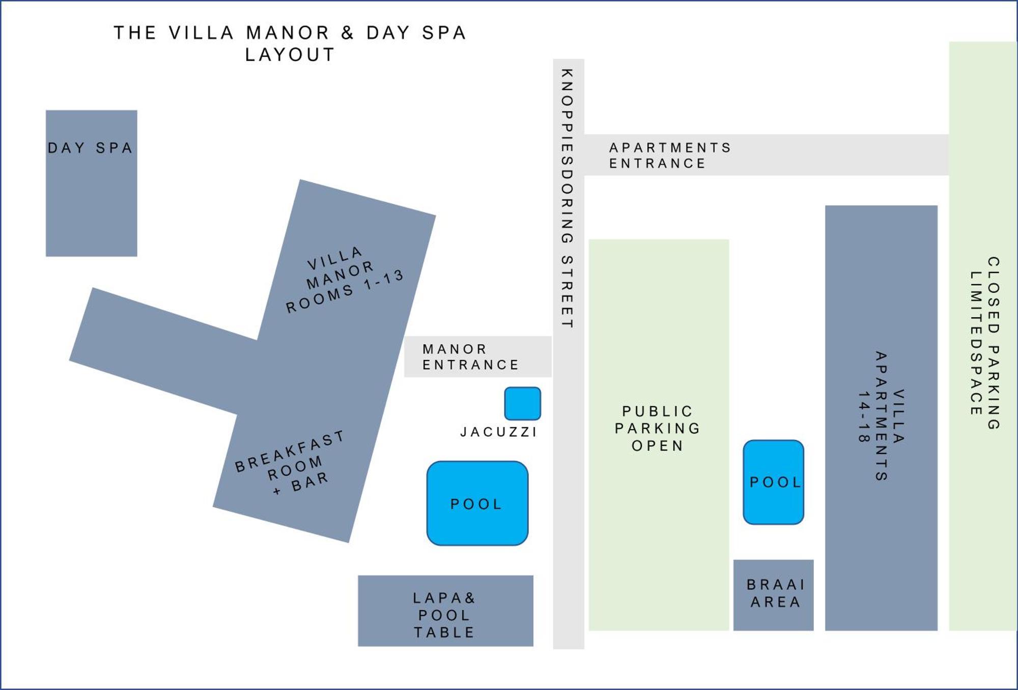 The Villa Manor & Spa Bela-Bela Extérieur photo